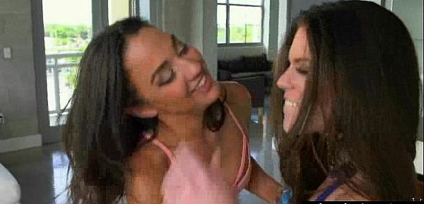  (Stacey Levine & Amara Romani) Teen Hot Lesbians Girls In Sex Act On Cam vid-28